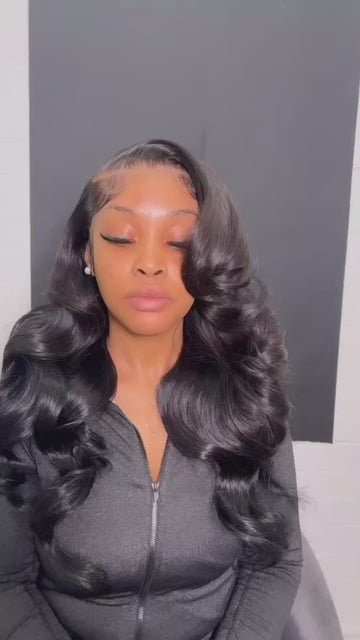 "TRENDING" IT GIRL  13X6 GLUELESS "AREE" HD BODY WAVE LACE WIG
